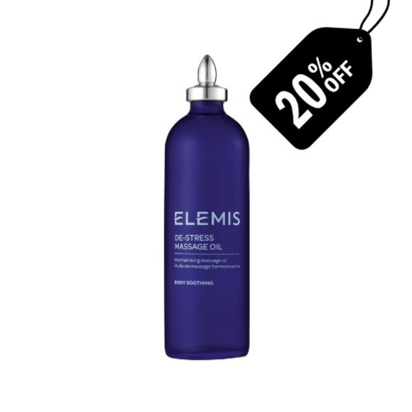 ELEMIS De-Stress Massage Oil - Picture 1 of 3